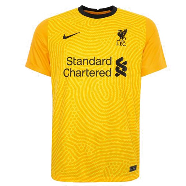 Thailand Trikot Liverpool Auswarts Torwart 2020-21 Gelb Fussballtrikots Günstig